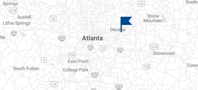 Decatur, Georgia Map Location