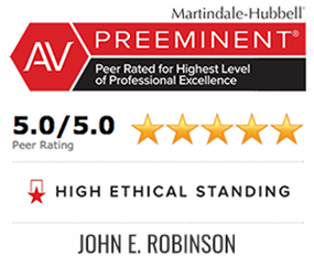 Martindale-Hubbell AV Preeminent Rating 5 out of 5 stars